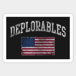 Patriotic Deplorables Flag Magnet